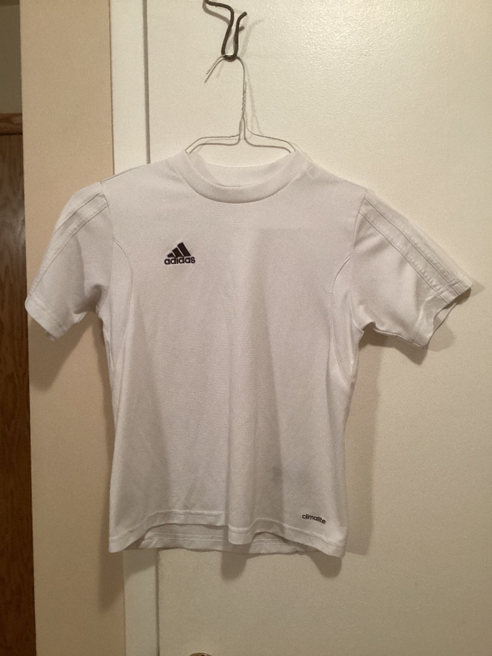 Adidas Climalite soccer shirt (Y-small)